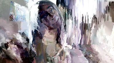 Ebony mom got fucked by stepson