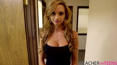 Sex with hot teacher Ashley Sinclair