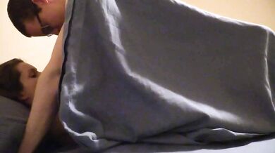 Hot amateur couple in action