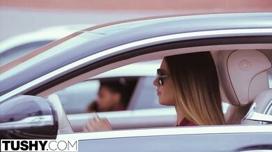 Sex with sexy teen brunette