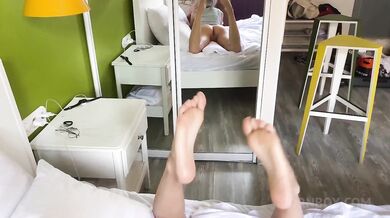 Hot Eva Elfie got fucked on bed