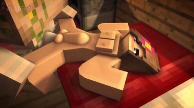 Cartoon minecraft sex