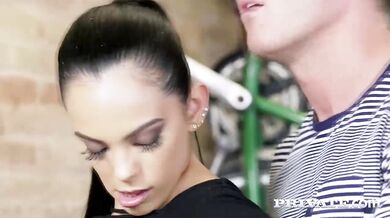 Two guys are fucking czech babe