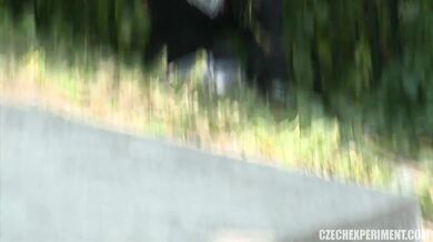 Jennifer Amton got fucked in woods