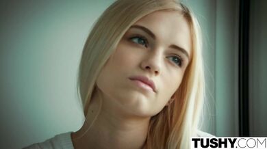 Pretty blonde got anal fucked