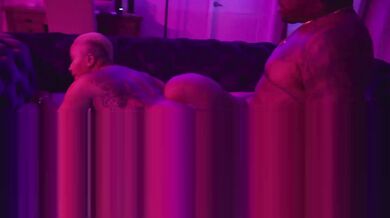 Ebony clut with big tits got fucked