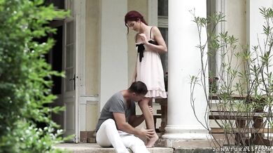 Shona River fucked outdoors