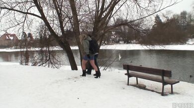 Samantha Jolie got fucked in nature