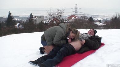 Samantha Jolie got fucked in nature