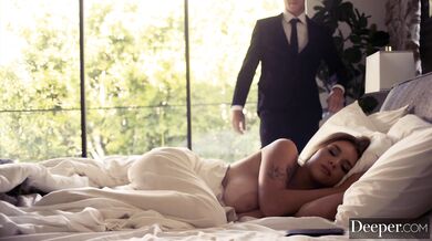 Gabbie Carter take a pair of thick rods until her pussy and ass are completely fucked out