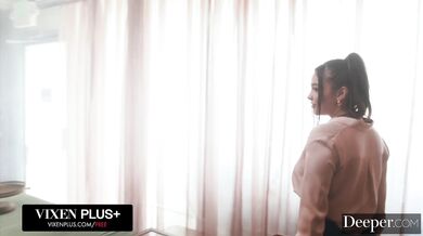 Curvy Rissa May gets her tight ass fucked raw and stretched out by an older man