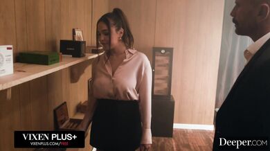 Curvy Rissa May gets her tight ass fucked raw and stretched out by an older man