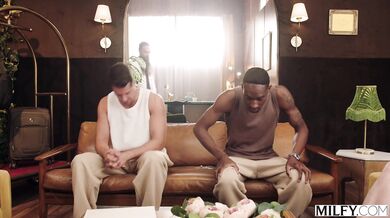 Brianna Coppage take two young dicks at once until her pussy and ass are fucked out