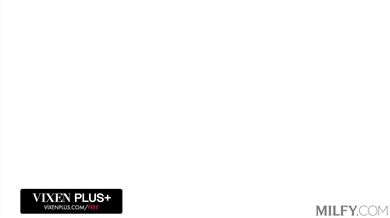 Naughty mom Gigi Dior sucks the coach's hard dick before getting her pussy fucked raw