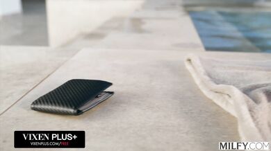 Busty blonde Shalina Devine gets her pussy and ass fucked raw in a double penetration massacre