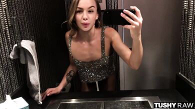 Naomi Swan surrenders her tight star for a savage internal wrecking that leaves her ass wide open and pulsing