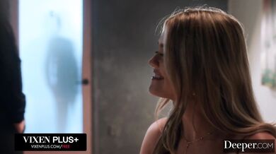 Double the impact hit Angie Faith today as two relentless rods targeted her throat and pussy for an absolutely pulverized finish.