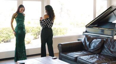 She's willing to prove to her just how thankful she really is with some wild sex