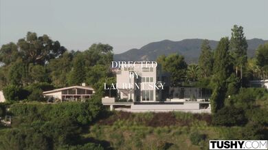 Anal-obsessed hottie Scarlett Alexis has an intense double penetration orgasm