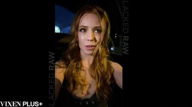 Tiny redhead Madi Collins goes airtight in her first ever BBC gangbang