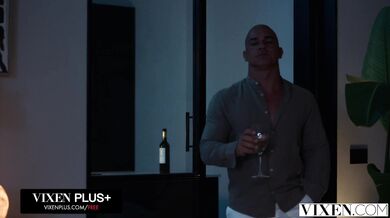 Secret girlfriends Vixi Rafi and Melanie Marie turn into total cum-sluts as they share a thick rod and get their tightest holes absolutely pulverized