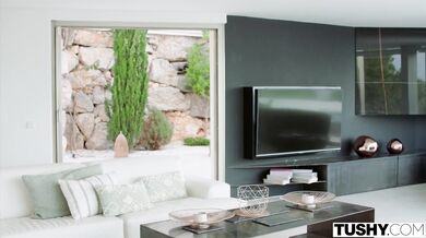 Blonde babysitter Andie Grey gets her tight ass pulverized in a secret anal affair