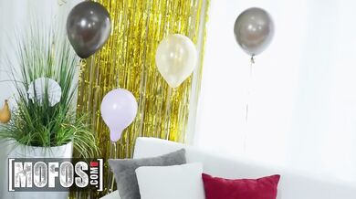 Payton Preslee and Alison Avery take turns riding Xander in a wild hardcore threesome