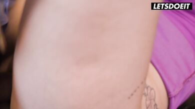 Kenia Gonzalez takes a hard pounding in the VIP room of a crowded nightclub