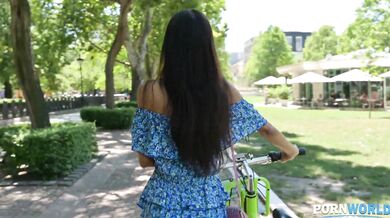 Hot Filipina hottie takes a white dick deep inside her tight exotic pussy