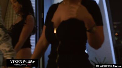 Best friends can’t get enough of the black meat and share every inch of a giant BBC