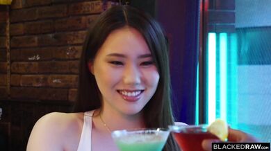 Asuka Tenshi explores the local flavors by taking a giant BBC deep in her pussy