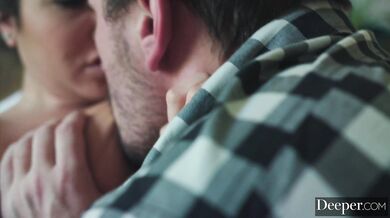 Karlee leaves reality behind to explore her wildest desires in this steamy bedroom encounter