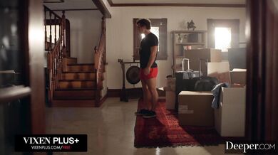 Lena gets her tight pussy drilled and her booty smacked in this intense hardcore scene