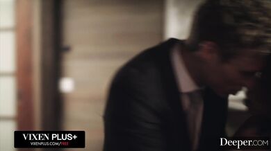 Cecilia loses herself in a world of dominance and pleasure while being drilled hard