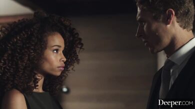 Cecilia loses herself in a world of dominance and pleasure while being drilled hard