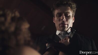 Cecilia loses herself in a world of dominance and pleasure while being drilled hard