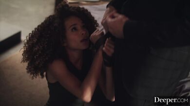 Cecilia loses herself in a world of dominance and pleasure while being drilled hard