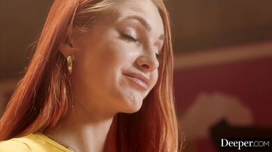 Redhead bombshell Little Dragon takes every inch of a powerful BBC in her secret tryst