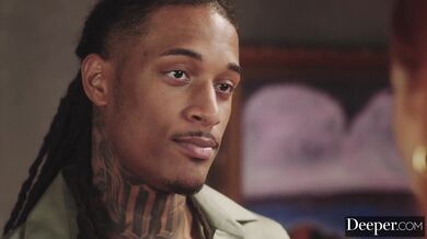 Redhead bombshell Little Dragon takes every inch of a powerful BBC in her secret tryst