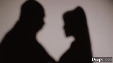 Bound and helpless Alina Lopez gets filled from both ends in this high energy hardcore threesome