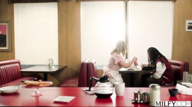 Andie Anderson surrender her heavy breasts and tight holes to a massive black cock