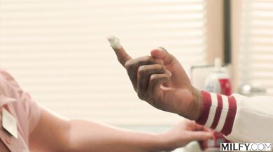 Andie Anderson surrender her heavy breasts and tight holes to a massive black cock