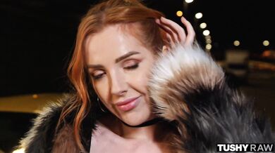 Total anal satisfaction for this petite redhead as she gets her tight holes stretched and filled