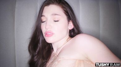 Total anal destruction as a pretty babe surrenders her tiny back door to a thick member