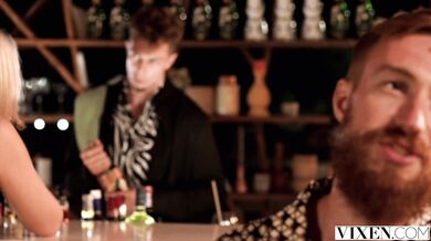 Nicole Ari and Margo Von Teese leave no man behind in this high-energy foursome