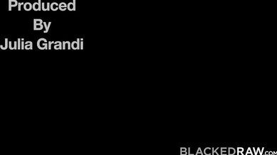 See blonde hotties Ashby Winter and Lily Blossom handle every inch of a powerful BBC