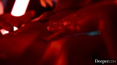 Maitland Ward and Adriana Chechik team up for a high energy double team session