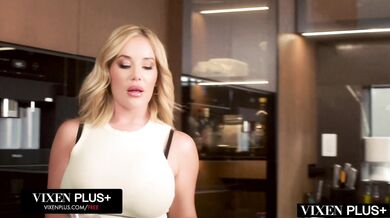 Savannah Bond uses her MILF charms to lure a younger man into a hardcore anal session