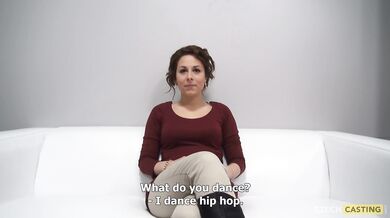 Big tit ballerina Antonia Sainz gets wrecked at her first hardcore casting
