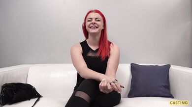 Lesbian Czech casting amateurs eating pussy on camera